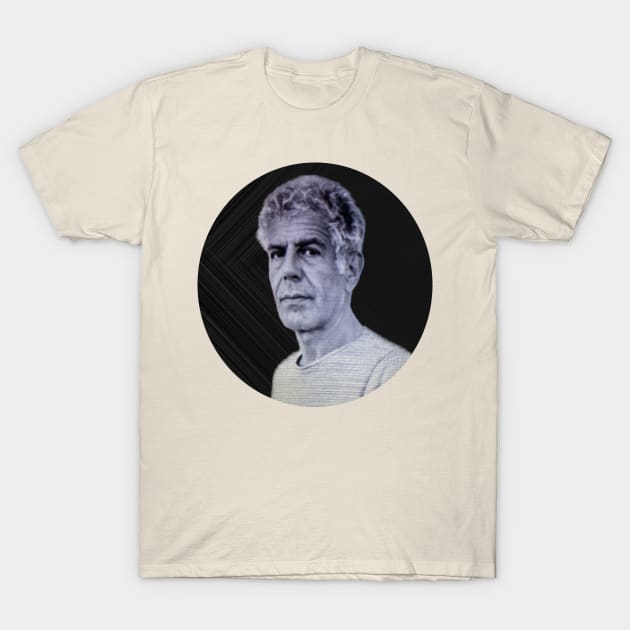 The Young Anthony Bourdain T-Shirt by mugimugimetsel